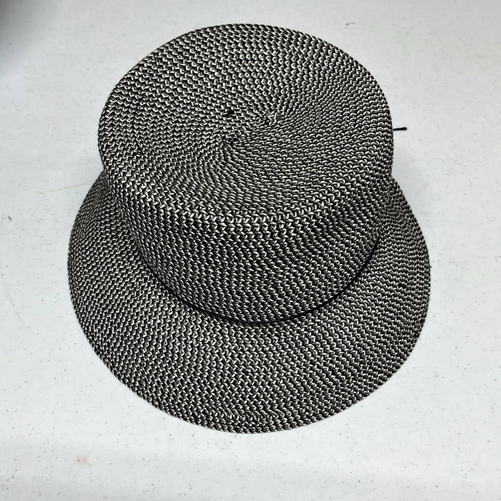 Packable Cloche Hat Black , Tan & Gray - Picture 7 of 11